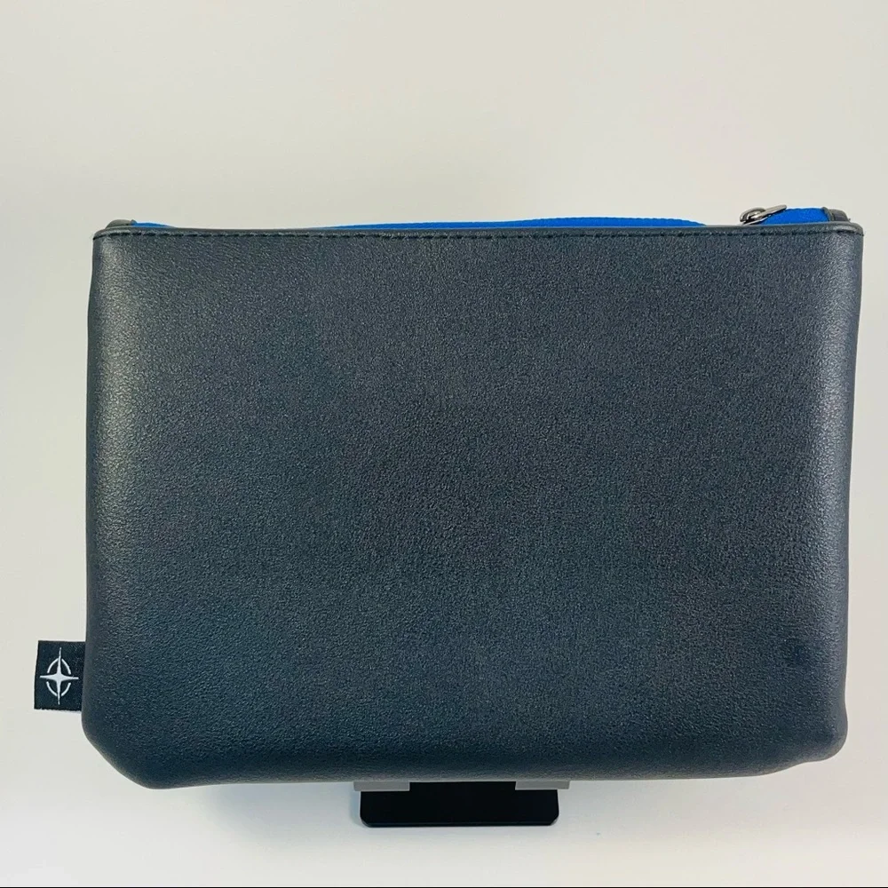 Star Wars Rise Of Skywalker Black Vinyl Clutch Cosmetics Makeup Bag Lucas Film